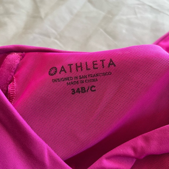 #78 NEW WITH TAGS Athleta Maldives High Neck Swim Tank Size 34 B/C - Picture 3 of 5